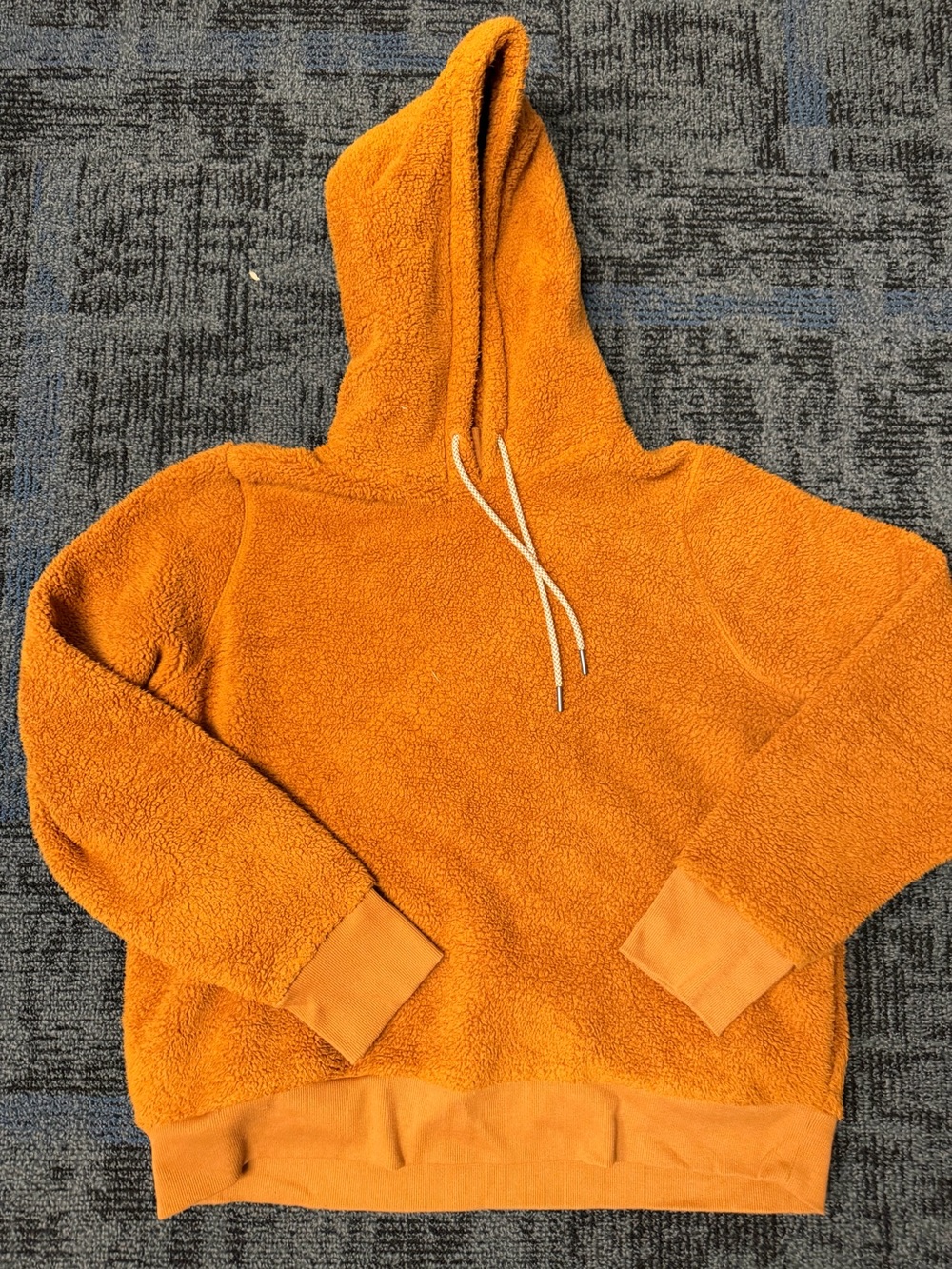 Athleta Cozy Fleece Hoodie - rust Women’s XL
